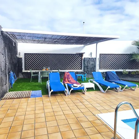 Villa Adel, Oasis De Paz Con Piscina Climatizada Playa Blanca (Lanzarote)